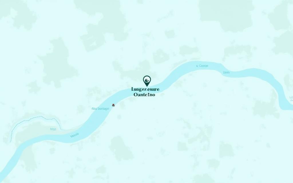 Mappa statica della zona di Lungotevere Dante, Roma